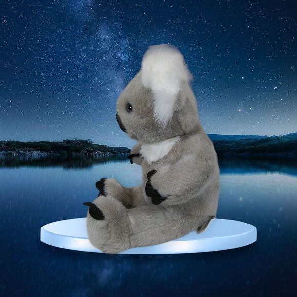 Build A Bear Koala Plush Gray White Grey Stuffed Animal BABW Stuffy Toy Retired - Picture 4 of 10